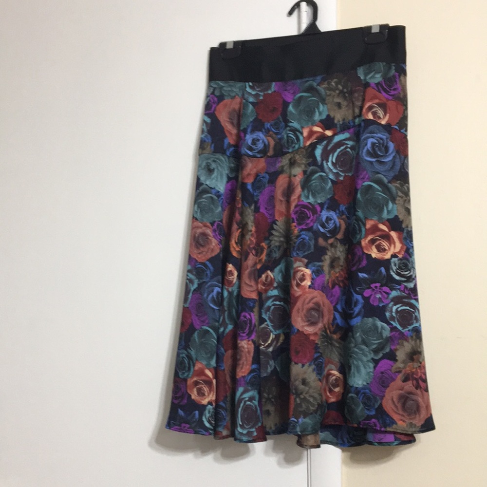 Beautiful chiffon floral skirt